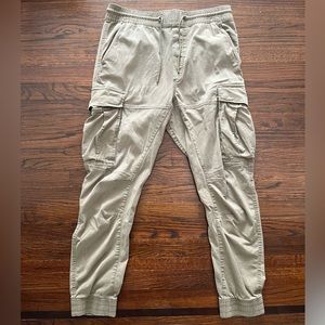 H&M Cargo Joggers Olive- M